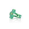 CHOROCHRONOS - 18K GOLD, TITANIUM AND DIAMOND RING _MM3 green