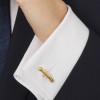 ECHOS 1 YELLOW GOLD CUFFLINKS 