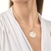 ENASTRON - NECKLACE _ S925 WHITE GOLD COLOUR