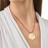 ENASTRON - NECKLACE _ S925 YELLOW GOLD COLOUR