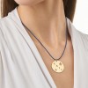 ENASTRON - NECKLACE _ S925 YELLOW GOLD COLOUR