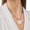 ENASTRON - NECKLACE _ S925 WHITE GOLD COLOUR