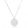 ENASTRON - NECKLACE _ S925 WHITE GOLD COLOUR