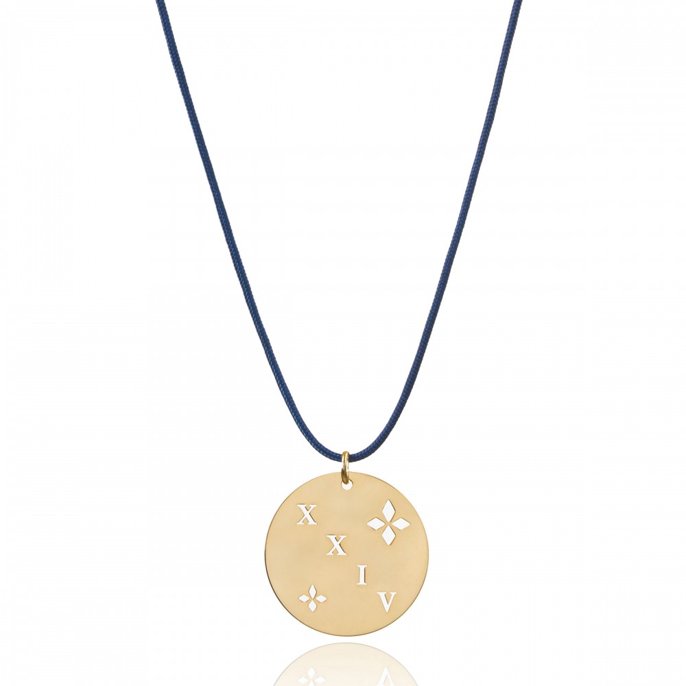 ENASTRON - NECKLACE _ S925 YELLOW GOLD COLOUR