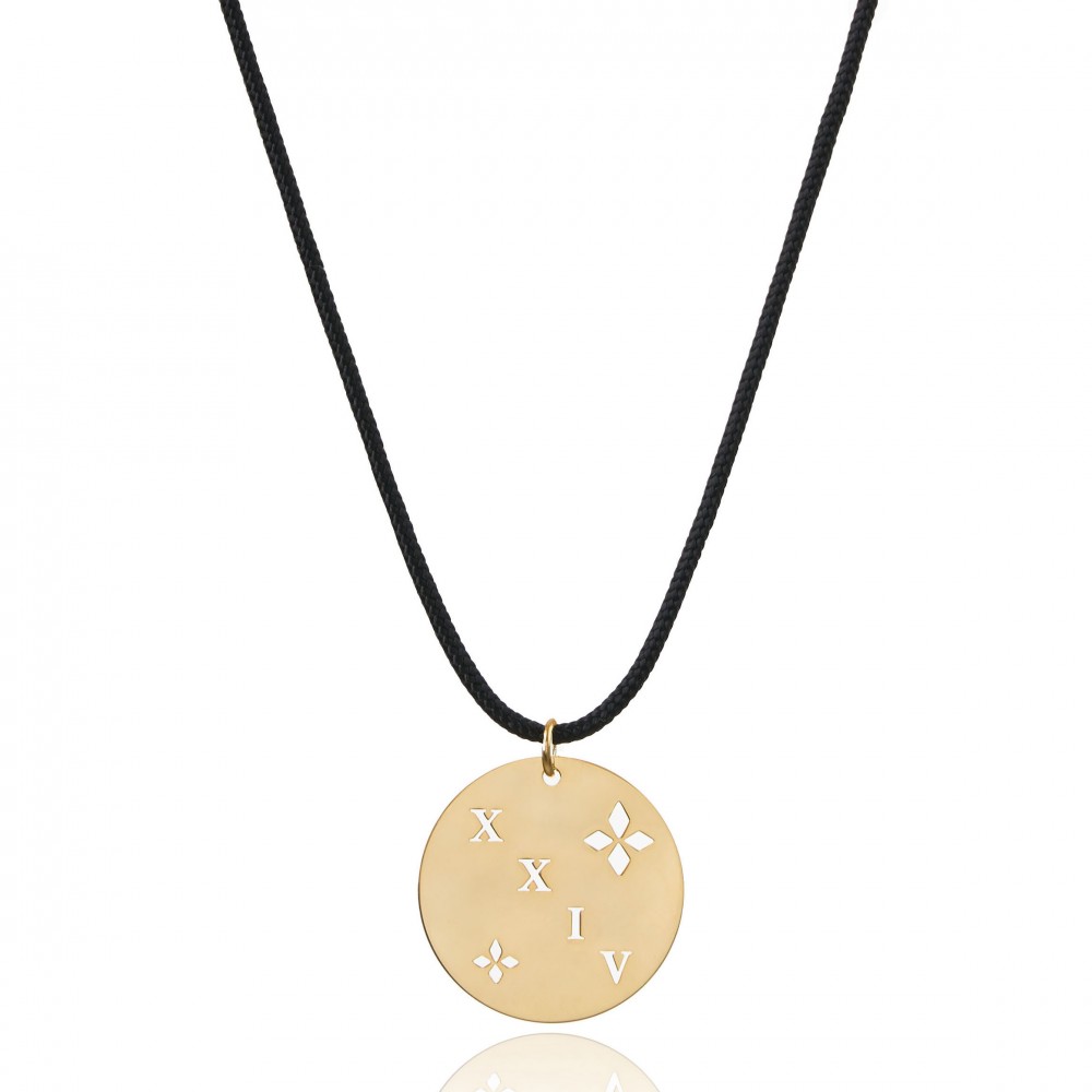 ENASTRON - NECKLACE _ S925 YELLOW GOLD COLOUR