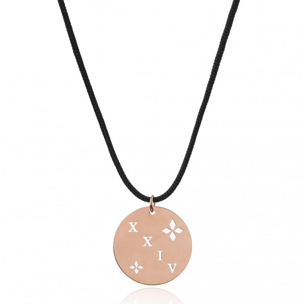 ENASTRON - NECKLACE _ S925 ROSE GOLD COLOUR