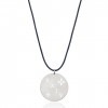 ENASTRON - NECKLACE _ S925 WHITE GOLD COLOUR