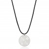 ENASTRON - NECKLACE _ S925 WHITE GOLD COLOUR