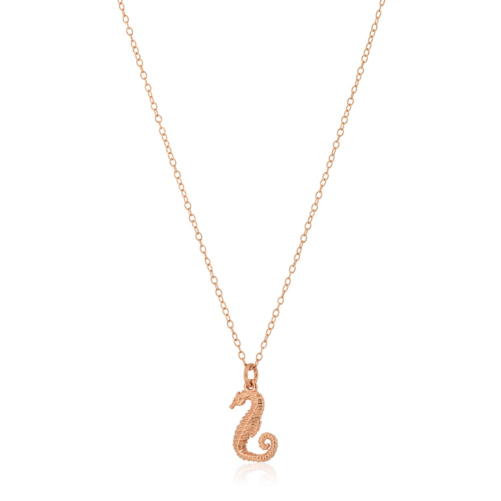 IPPOKAMPOS NECKLACE 2 _ MM Rose Gold colour  