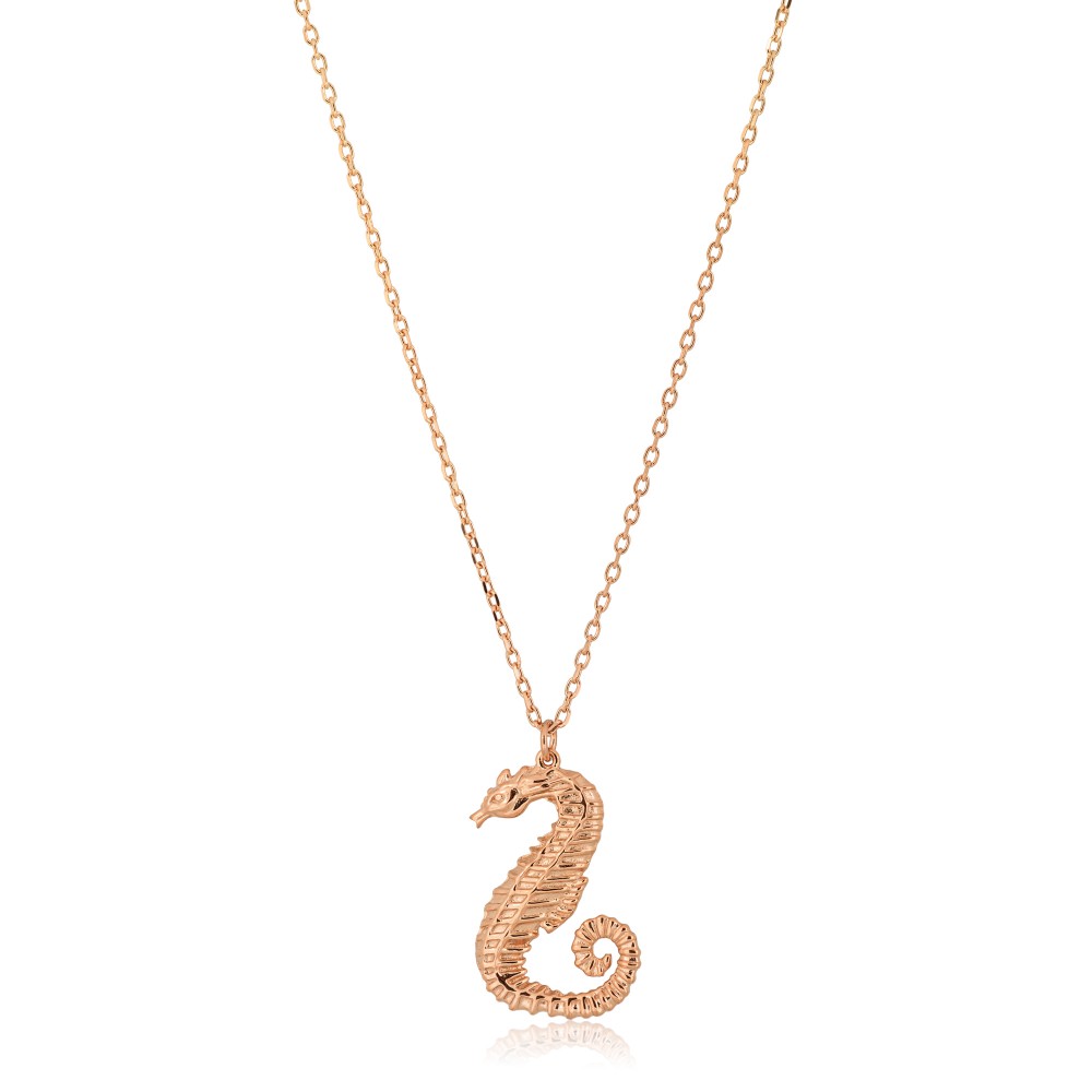 IPPOKAMPOS NECKLACE 2 _ LM Rose Gold colour  