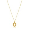 IPPOKAMPOS NECKLACE ZERO _ MM Yellow Gold colour 