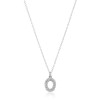 IPPOKAMPOS NECKLACE ZERO _ MM White Gold colour 