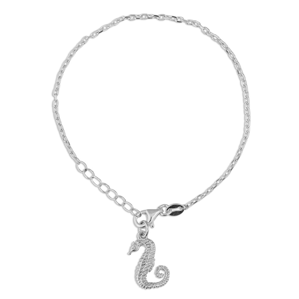 IPPOKAMPOS BRACELET 2 _ MM White Gold colour 