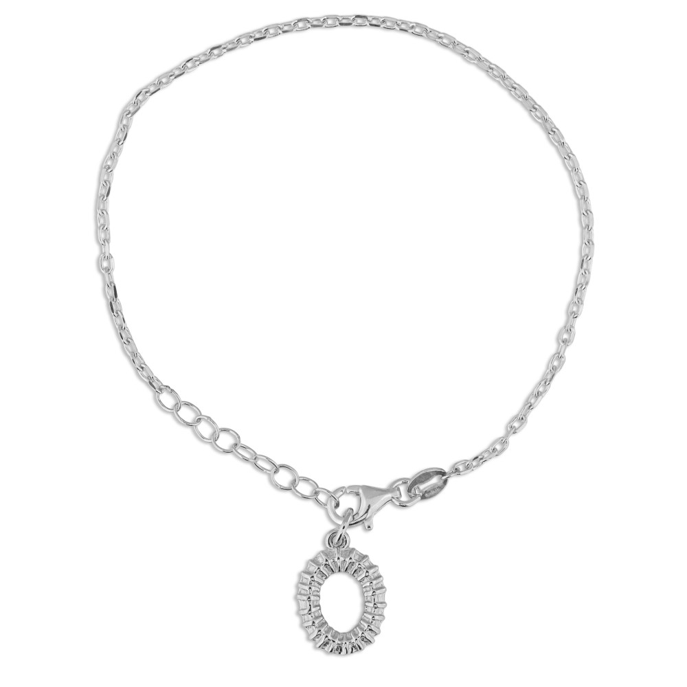 IPPOKAMPOS BRACELET ZERO _ MM White Gold colour 