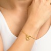 IPPOKAMPOS BRACELET ZERO _ MM Yellow Gold colour 