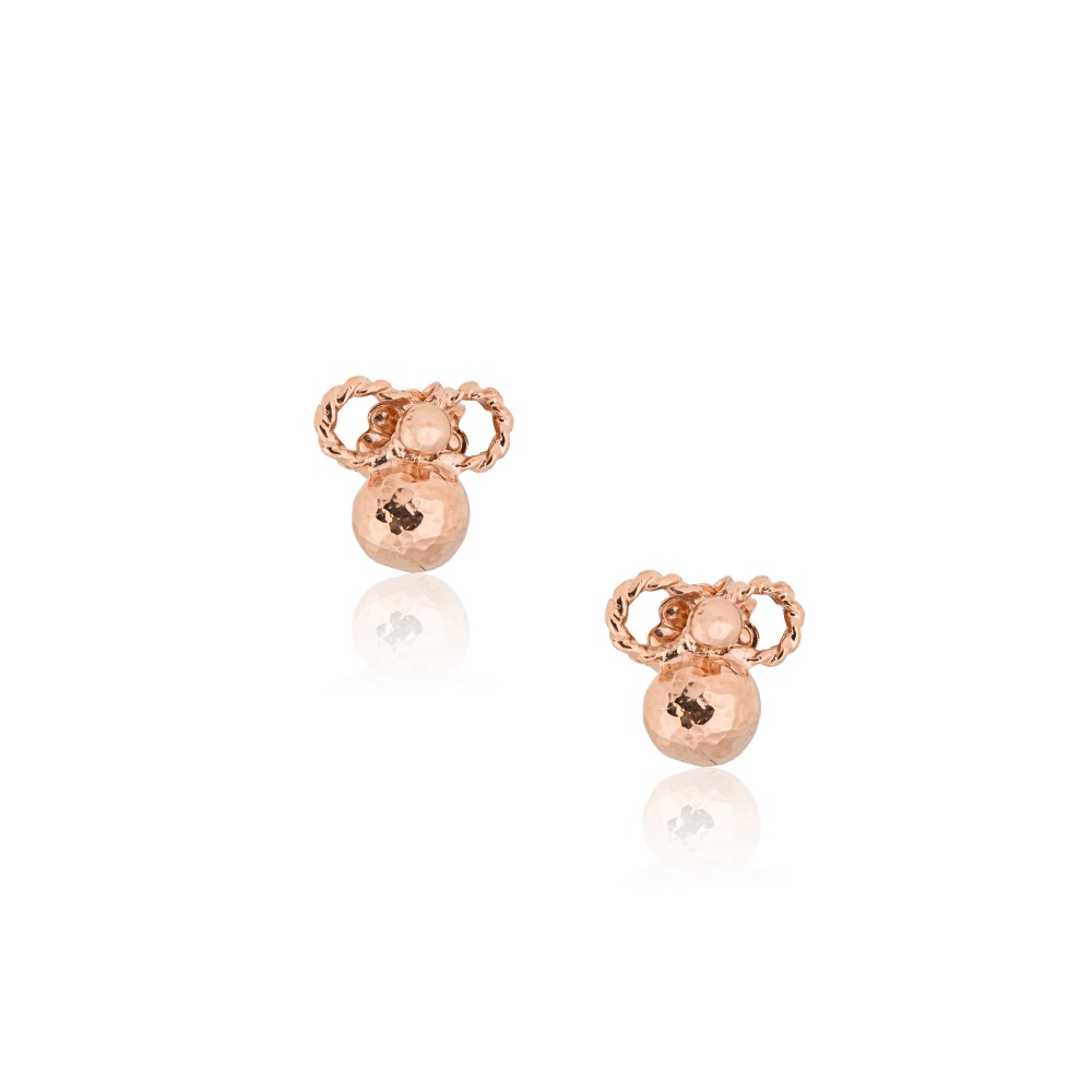 STEFANI 18K ROSE GOLD EARRINGS _SM