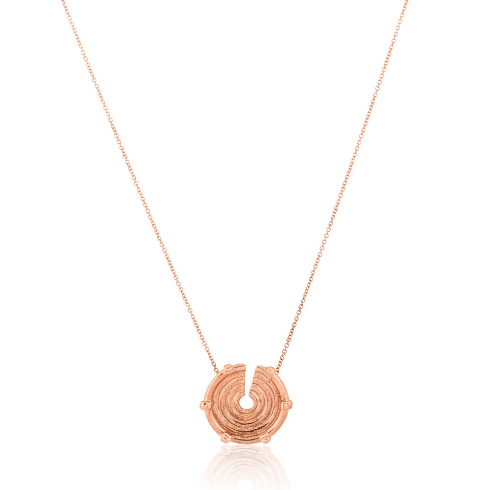 CHRONOS 18K ROSE GOLD NECKLACE _SM