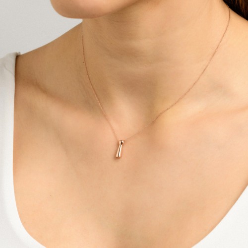 ECHOS-1 18K ROSE GOLD NECKLACE _SM