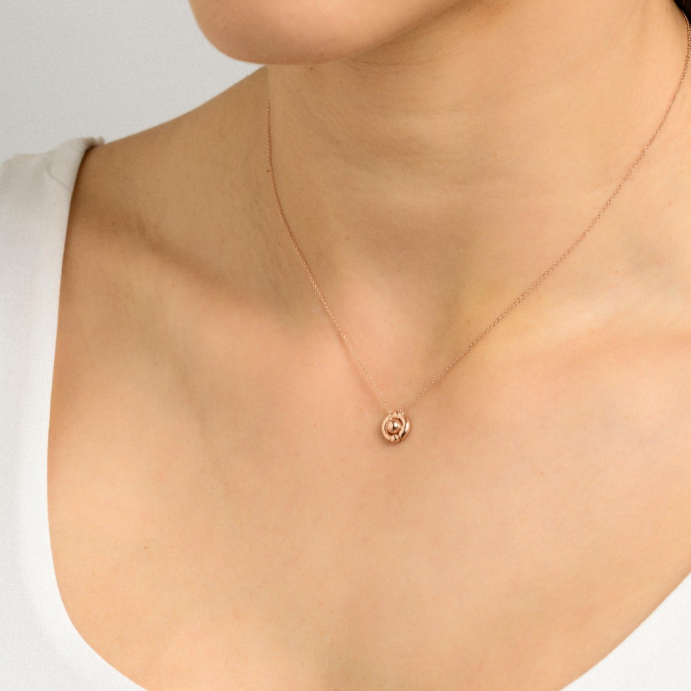 PERIVALLON 18K ROSE GOLD NECKLACE _SM