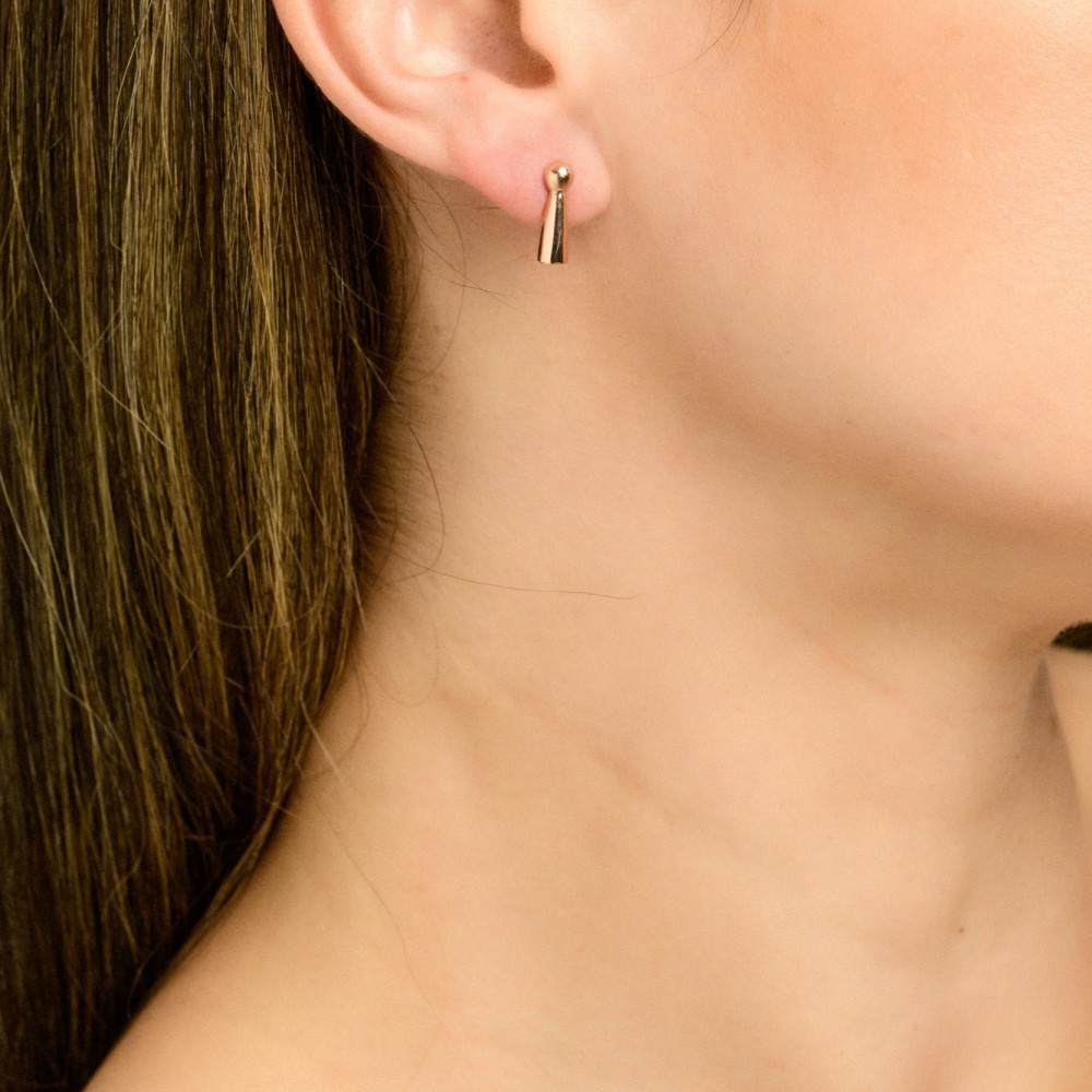 ECHOS-1 18K ROSE GOLD EARRINGS _SM
