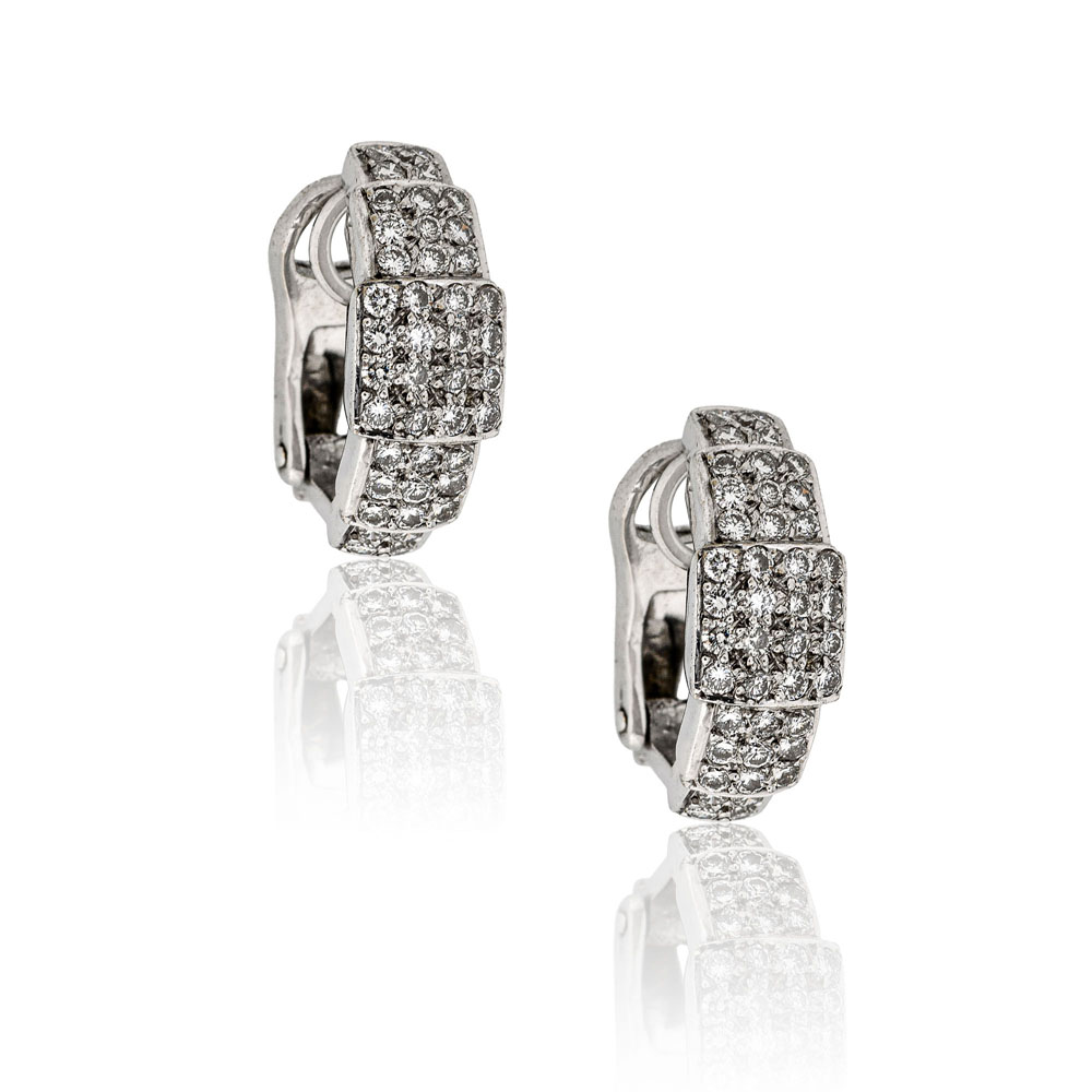 ORTHOGONIA SYMMETRIA -5L DIAMOND EARRINGS