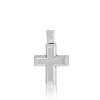WHITE GOLD CROSS - F