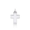 WHITE GOLD CROSS - L2 - GM