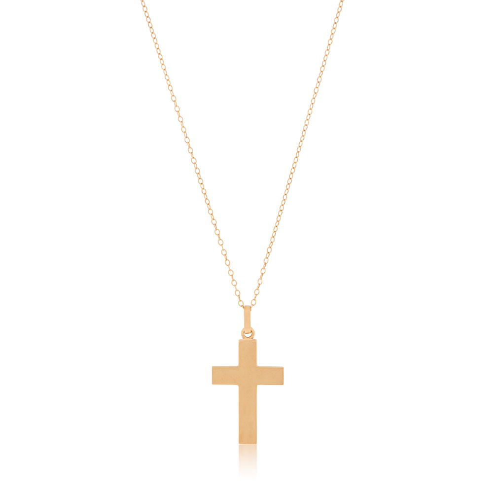 ROSE GOLD CROSS - S1