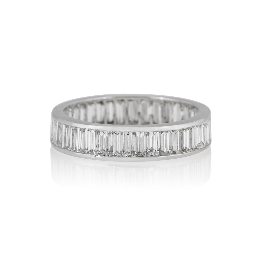 BAGUETTE CUT DIAMONDS ETERNITY RING _M