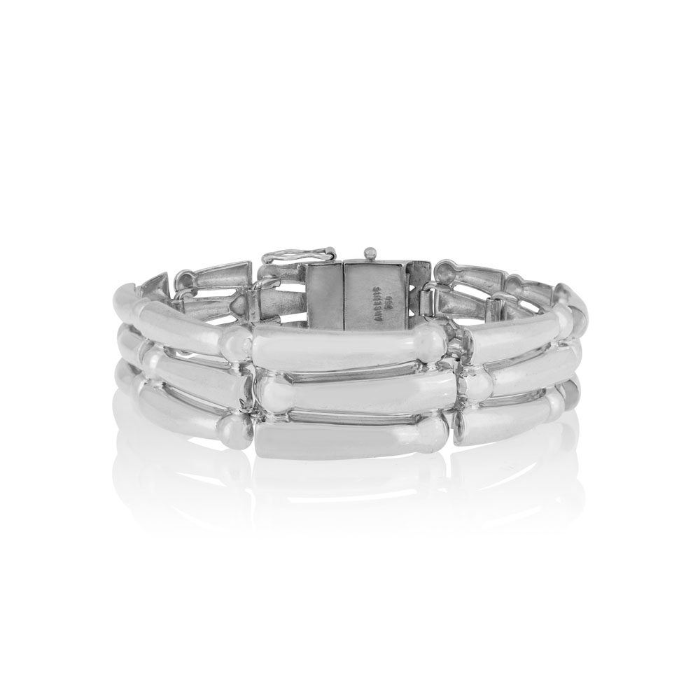 ECHOS 3 WHITE GOLD BRACELET