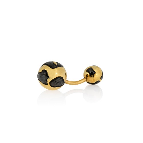 HYDROGIOS YELLOW GOLD BELLY BUTTON RING 