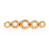 PERIVALLON PEARLS ROSE GOLD BROOCH  