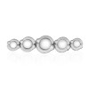 PERIVALLON PEARLS WHITE GOLD BROOCH  