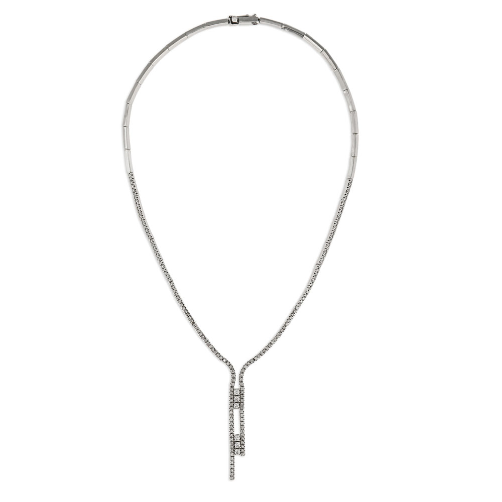 TIE DIAMOND NECKLACE TIE DIAMOND NECKLACE
